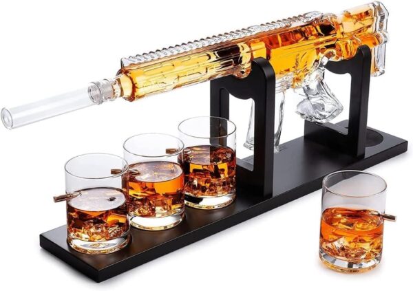 Ensemble carafe à Whisky "AR-15" – Image 2
