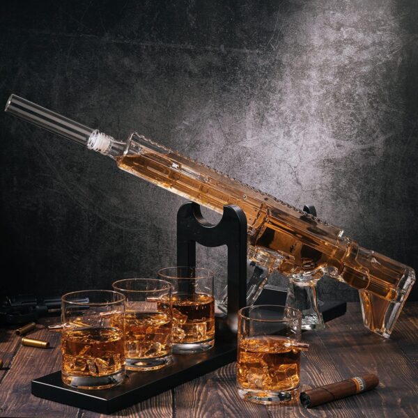 Ensemble carafe à Whisky "AR-15"